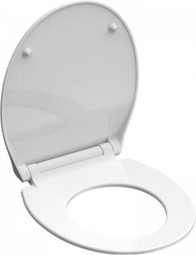 SCHÜTTE Schütte Toiletbril Slim White Duroplast