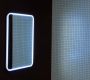 Sapho Float rechthoekige spiegel met LED verlichting 60x80 cm witte frame - Thumbnail 2