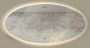 Gliss Design Gliss Badkamerspiegel Oval | met LED Verlichting Met Spiegelverwarming (Alle Maten) - Thumbnail 3