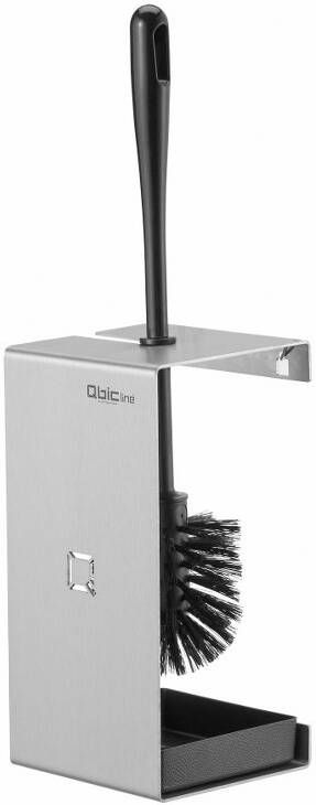 Q-bic Line Qbic-line toiletborstelhouder QTBH SSL RVS