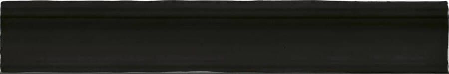 Jabo Moldura Colonial Black tegelplint 5x30cm mat