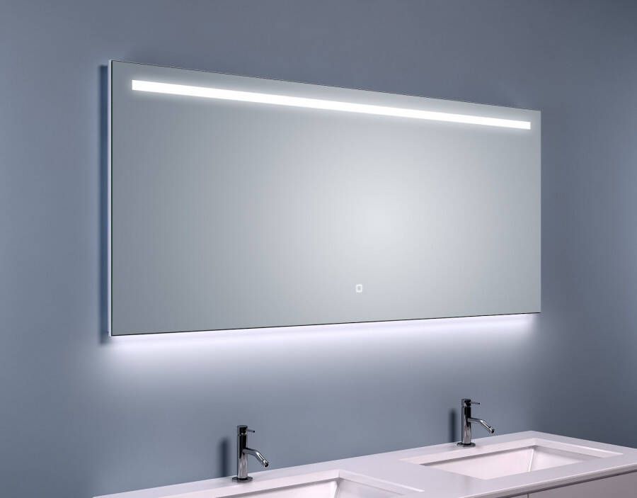 Mueller Beam spiegel met LED verlichting condensvrij 140x60cm