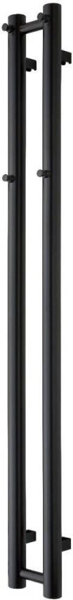 TVS Design Kiro 2 handdoekradiator 135W 140x13.5cm zwart