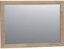 BRAUER natural wood Spiegel 100x70cm zonder verlichting rechthoek grey oak 30070 - Thumbnail 1