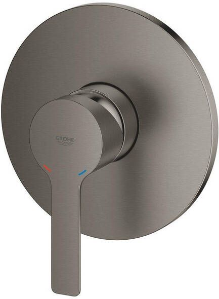 Grohe Lineare New Inbouwthermostaat 1 knop brushed hard graphite 24063AL1