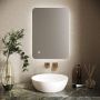 Hotbath Gal Spiegel 70 x 50 cm inclusief indirecte verlichting en spiegelverwarming IP44 MG075 - Thumbnail 2