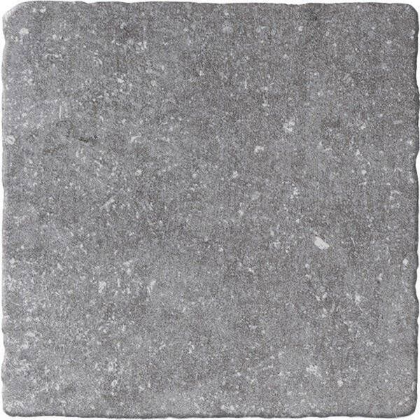 Kerabo Bluestone keramische vloertegel natuursteenlook gerectificeerd getrommeld 20 x 20 cm Gris