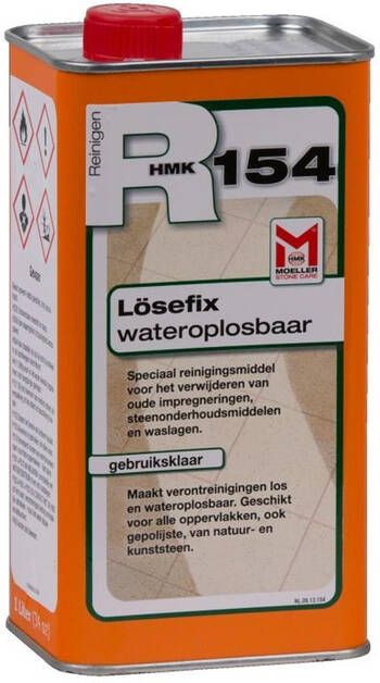 Moeller R154 Lösefix wateroplosbaar blik 1 liter R154.1 r154.1