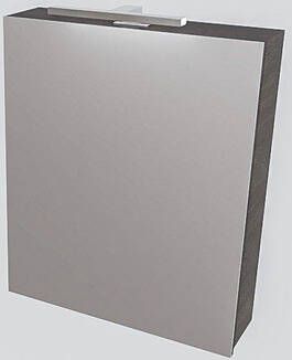 Mondiaz Spiegelkast Vico Cube | 60x70 cm | 1 Deur | Zonder verlichting | Eiken