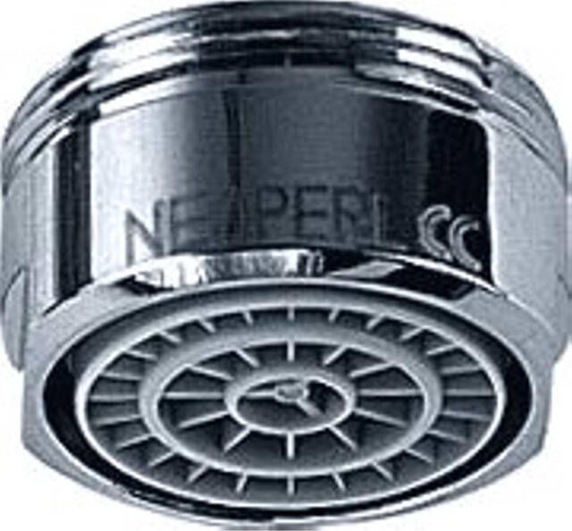 Neoperl PCA Care straalregelaar (mousseur) mousseur chroom buitendraad metrisch doorstroomcapaciteit 5l min doorstroombegrenzer 1 straalsoorten antikalksysteem nomet diameter M24x1.0