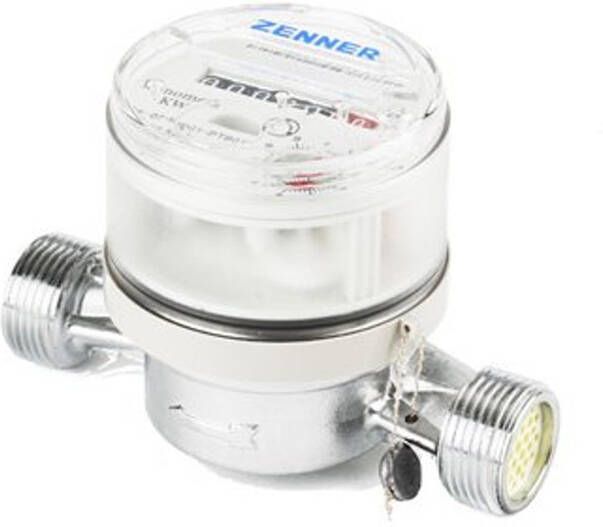 Raminex ETKD N watermeter ETKD N voorbereid impulsgever 1L imp. Q3 4 130mm dn20 eenstraal droogloper voor koud water ZR137418