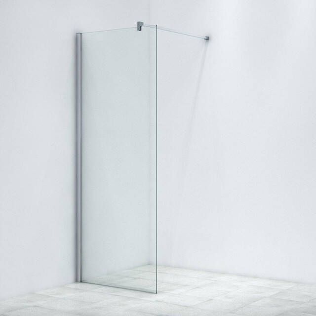 Saniclass Bellini Inloopdouche 80x200cm helder glas chroom WR80-C C