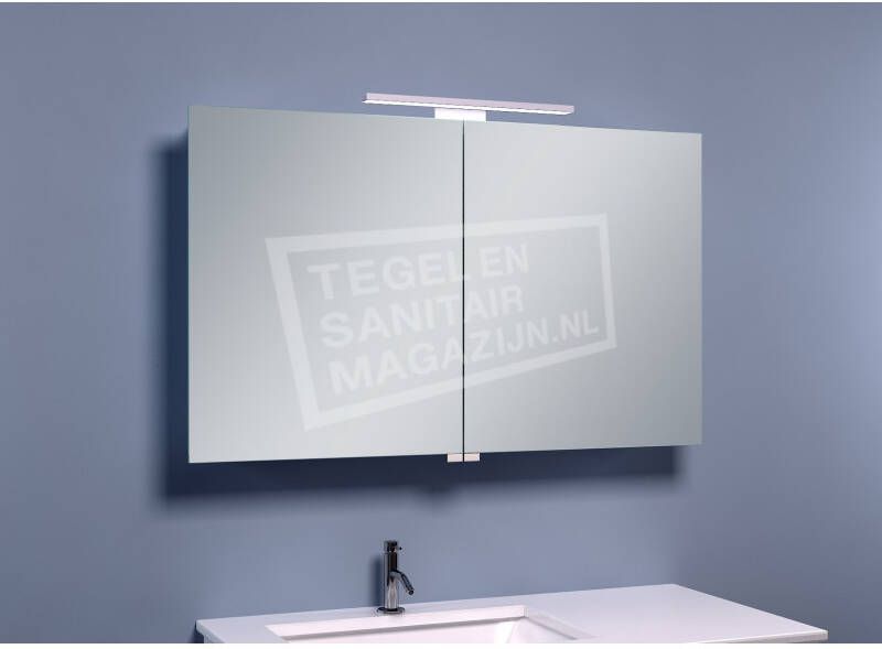 Schulz Large Luxe Spiegelkast met LED Verlichting (100x60x14 cm)