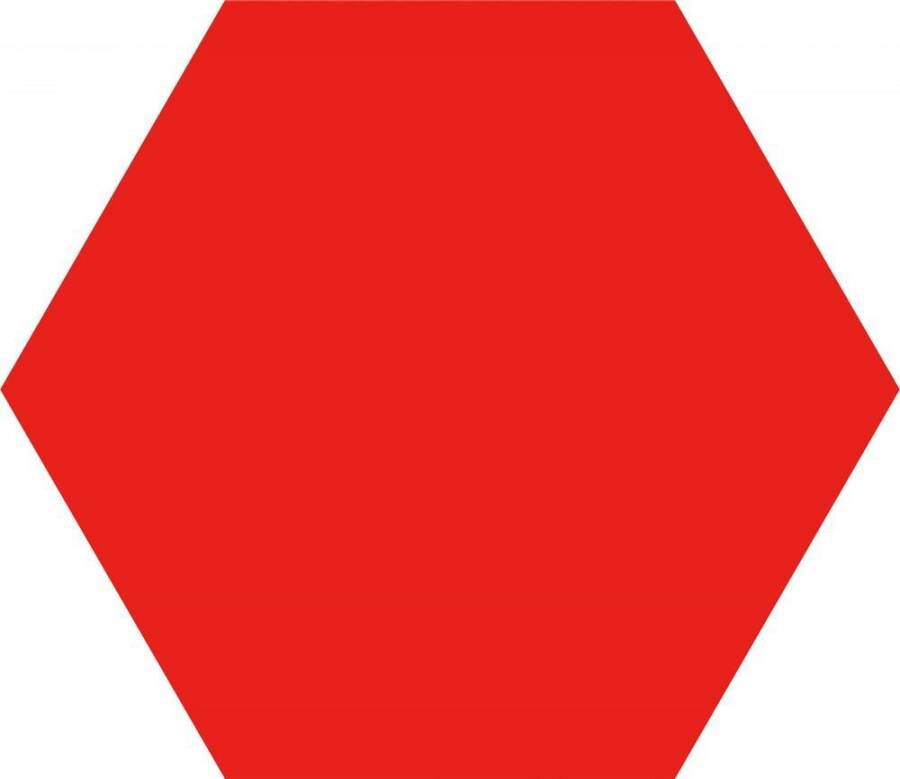Realonda Ceramica Hexagon Opal Rojo 28 5x33
