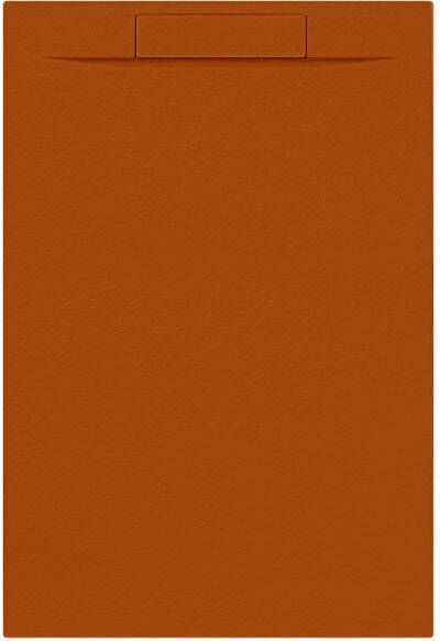Allibert Luna douchebak Satijn Koper Oranje-120 x 80 2.5 cm 248480
