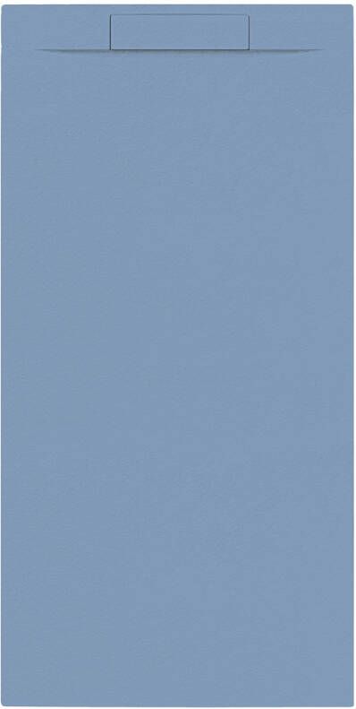 Allibert Luna douchebak Mat Blauw balt 160 x 80 2.9 cm 247615