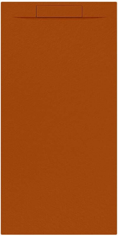 Allibert Luna douchebak Satijn Koper Oranje-160 x 80 2.9 cm 248484