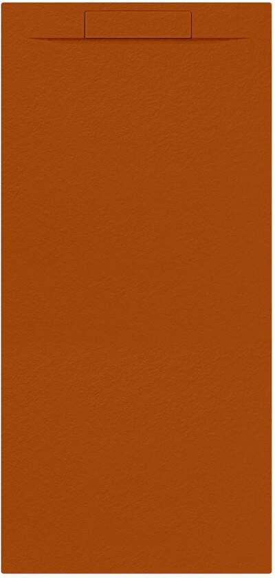 Allibert Luna douchebak Satijn Koper Oranje-180 x 80 2.9 cm 248486