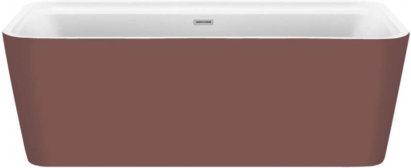 Allibert Vrijstaand Ligbad Kolora 170 1x78 2x58 4 cm Mat Terracotta