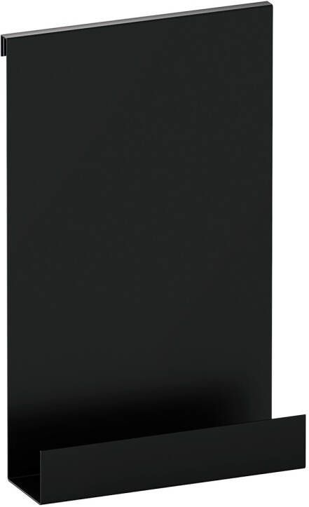 Brauer Doucherek Black Edition Hangend met Glasklem Mat Zwart