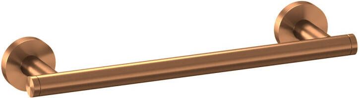 Brauer Copper Edition toiletrolhouder met planchet koper geborsteld PVD