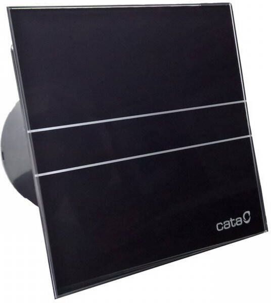Cata Badkamer Ventilator E-100 GB 100 mm 8W Zwart