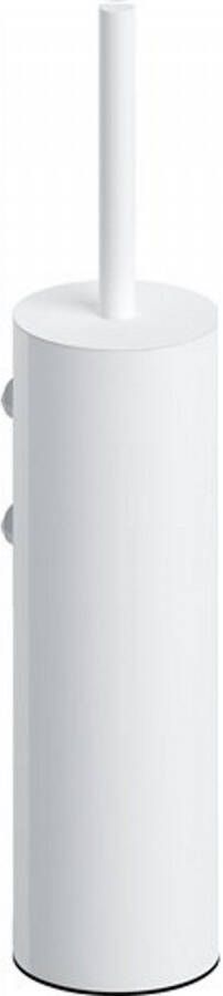 Clou Sjokker toiletborstelgarnituur 8x37.2cm wandmodel Wit mat SJ 09.26002.20
