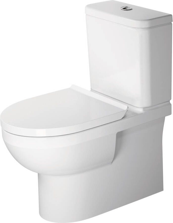 Duravit No.1 staand toilet voor toiletcombinatie diepspoel en rimless 42 x 36 5 x 65 cm hoogglans wit