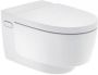 Geberit AquaClean Mera Comfort Douche WC geurafzuiging warme luchtdroging ladydouche softclose glans chroom afdekplaatje glans wit 146.210.21.1 - Thumbnail 1