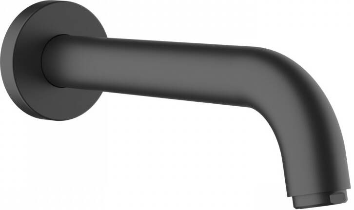 Hansgrohe Vernis baduitloop 204mm mat zwart 71420670