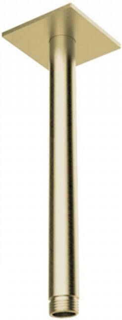 Herzbach SPA iX pvd plafondarm 200 rozetten 70 vierkant brass 7x20cm steel 21.964820.2.41