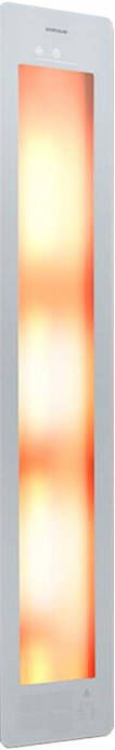 Sunshower Plus L Round Infrarood en UV-licht 185x33 cm Inbouw Opbouw vlak of hoek White