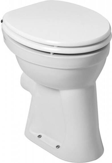 Xellanz Toiletpot Staand Senior PK 46 5x36x45 5cm Keramiek Vlakspoel Glans Wit