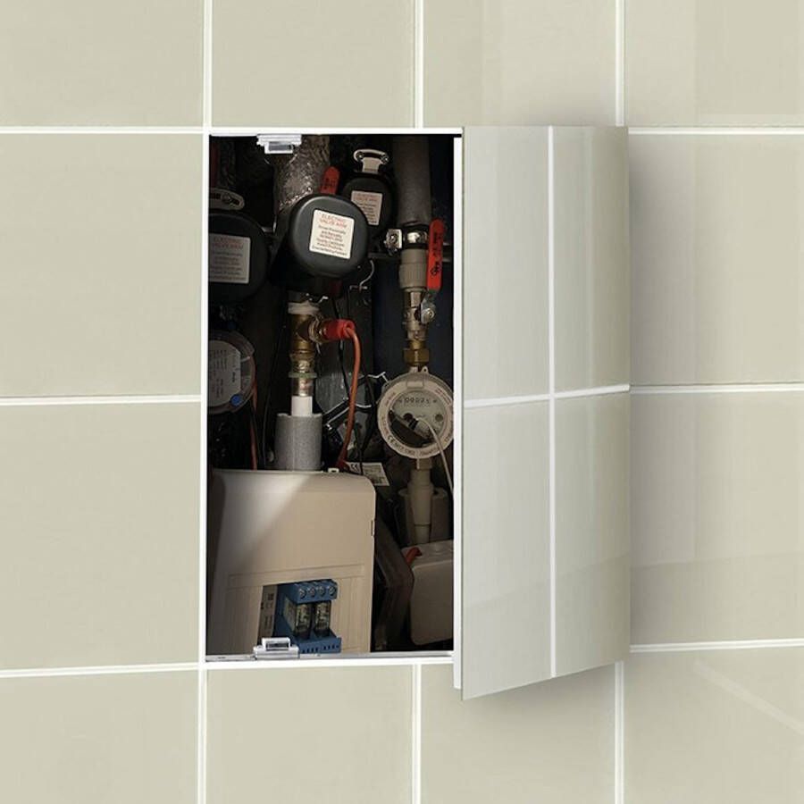Sapho Inspectiedeuren Zarz 40x40 cm Onder Tegels Klikopening Gegalvaniseerd Staal