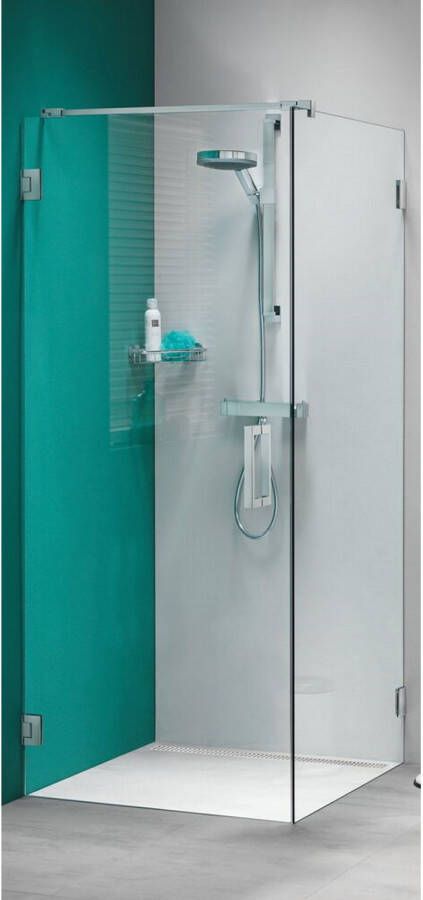 Sealskin I AM zijwand 90x200cm chroom zilver hoogglans helder glas voorzien van sealglas CCK010906335100